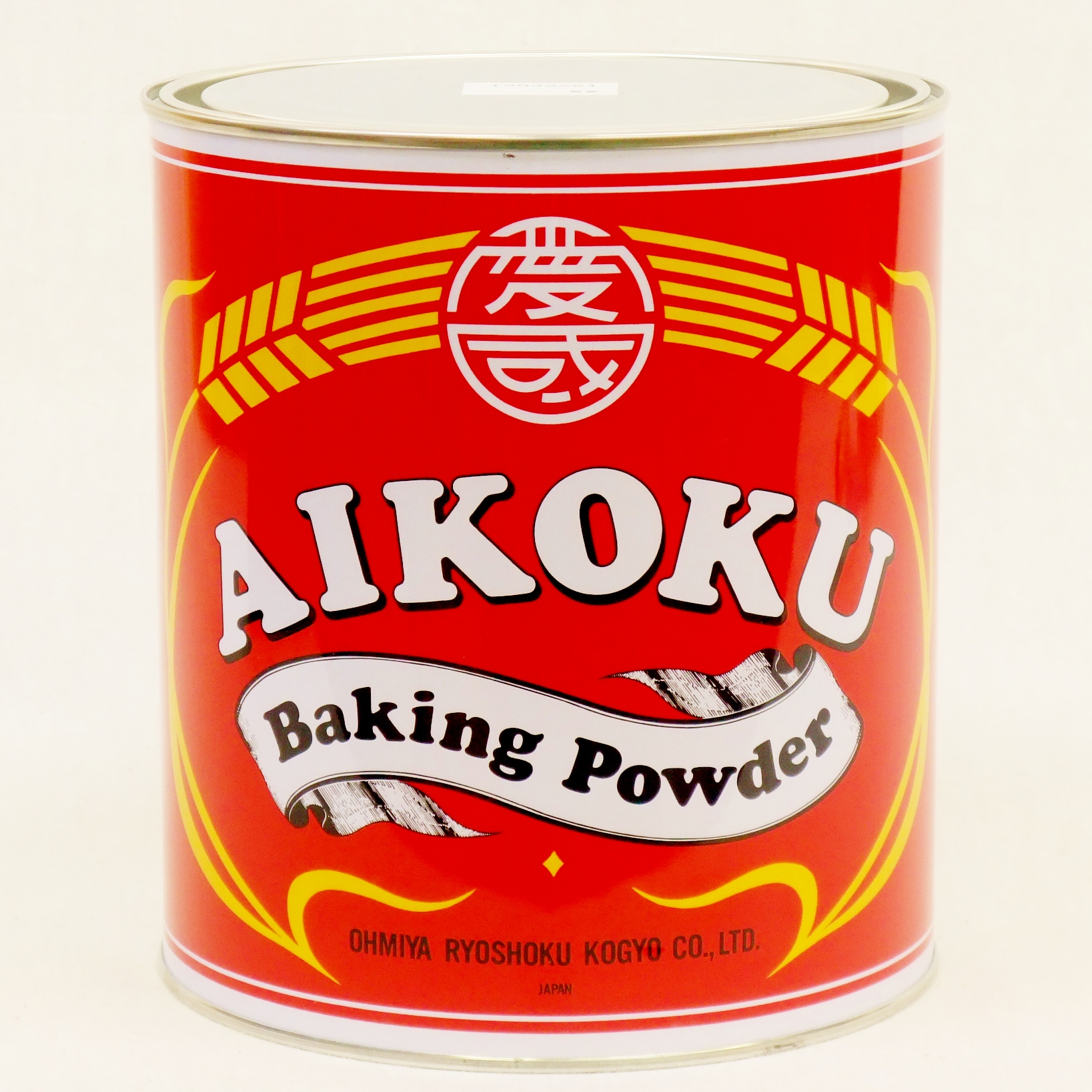 アイコク ベーキングパウダー 赤印 2kg 缶