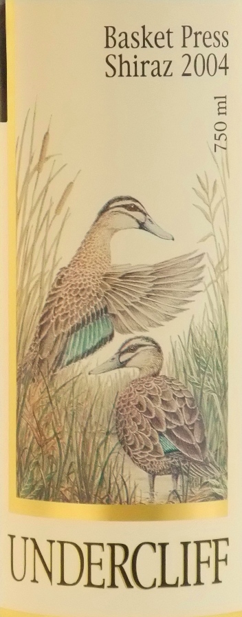 Undercliff Winery Basket Press Shiraz 2004 750ml